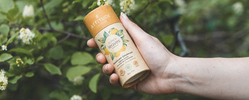 Tuhé přírodní deodoranty ATTITUDE: Zodpovědný bojovník s potem